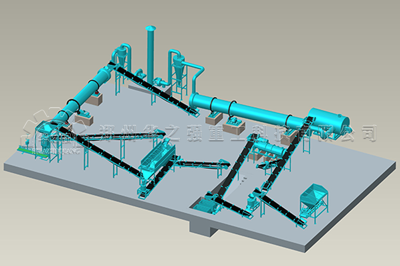 辽宁新型有机肥造粒机设备生产线